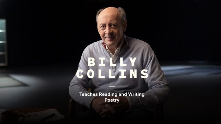 MasterClass: Billy Collins Teaches Reading And Writing Poetry