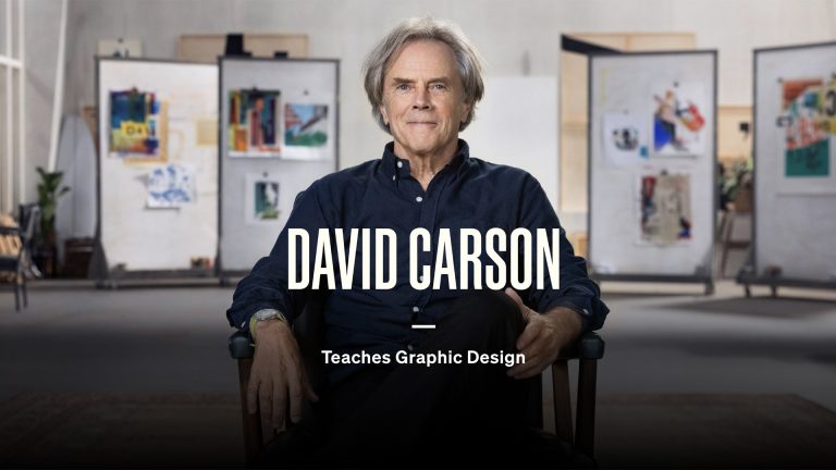 MasterClass: David Carson Teaches Graphic Design